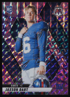 Jaxson Dart 2025 Panini Mosaic Mosaic Reactive Purple VAR #288 RC at PristineAuction.com