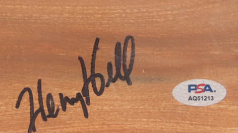 Henry Hill Signed and Hand-Painted Oil Painting "New York City Skyline" Custom Framed Display (PSA) at PristineAuction.com Henry Hill Signed and Hand-Painted Oil Painting "New York City Skyline" Custom Framed Display (PSA) at PristineAuction.com