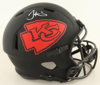 Tyreek Hill Signed Chiefs Eclipse Alternate Full-Size Speed Helmet (Beckett) at PristineAuction.com