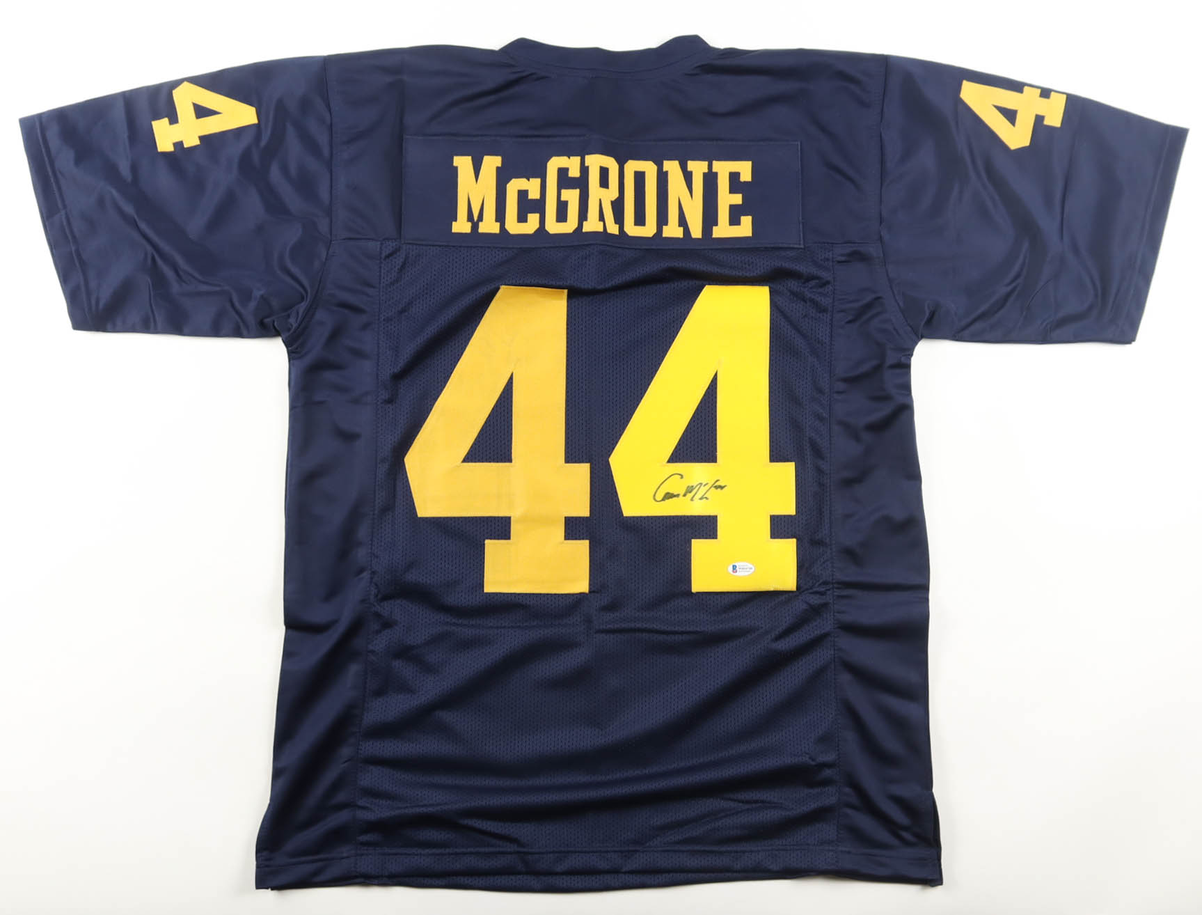 Cameron McGrone Signed Jersey (Beckett) at PristineAuction.com Cameron McGrone Signed Jersey (Beckett) at PristineAuction.com