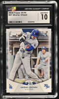 Shohei Ohtani 2024 Topps 50/50 #41 (CGC 10) at PristineAuction.com
