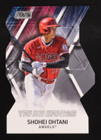 Shohei Ohtani 2021 Stadium Club Triumvirates #T13 at PristineAuction.com