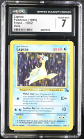 Lapras 1999 Pokemon Fossil Unlimited #10 Holo (CGC 7) at PristineAuction.com
