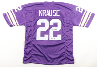 Paul Krause Signed Jersey Inscribed "HOF 98" (PSA) at PristineAuction.com