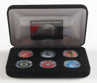 NHL Hockey "The Original Six" Merrick Mint Colorized US Coin Set at PristineAuction.com