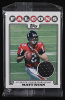 Matt Ryan 2008 Topps Rookie Premiere Jersey Player-Worn #RPRMR RC Factory Sealed at PristineAuction.com