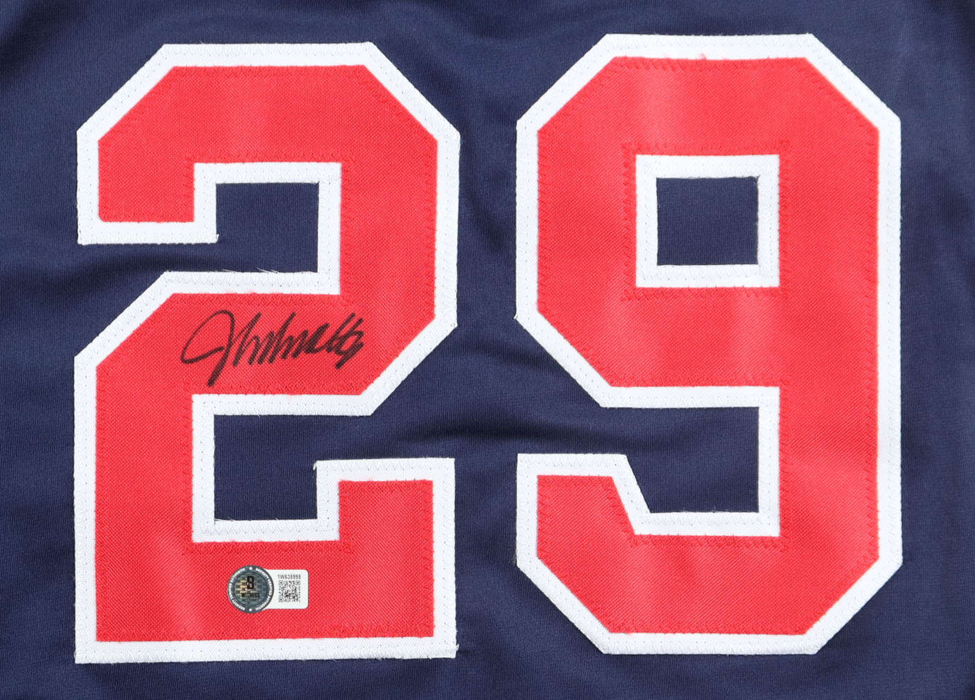 John Smoltz Signed Jersey (Beckett) at PristineAuction.com John Smoltz Signed Jersey (Beckett) at PristineAuction.com