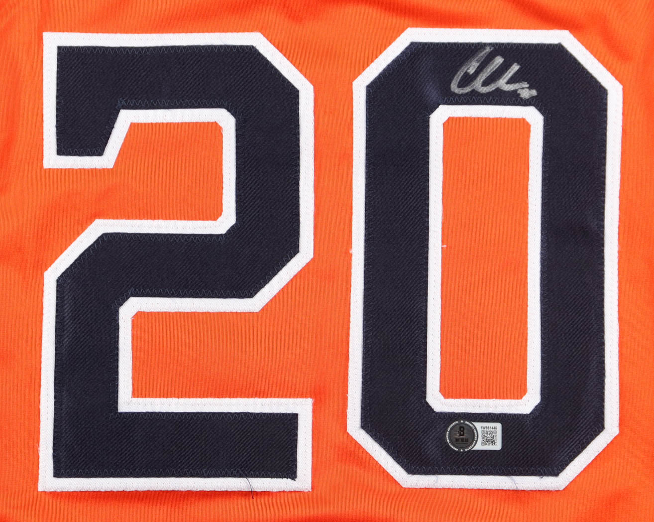 Chas McCormick Signed Jersey (Beckett) at PristineAuction.com Chas McCormick Signed Jersey (Beckett) at PristineAuction.com