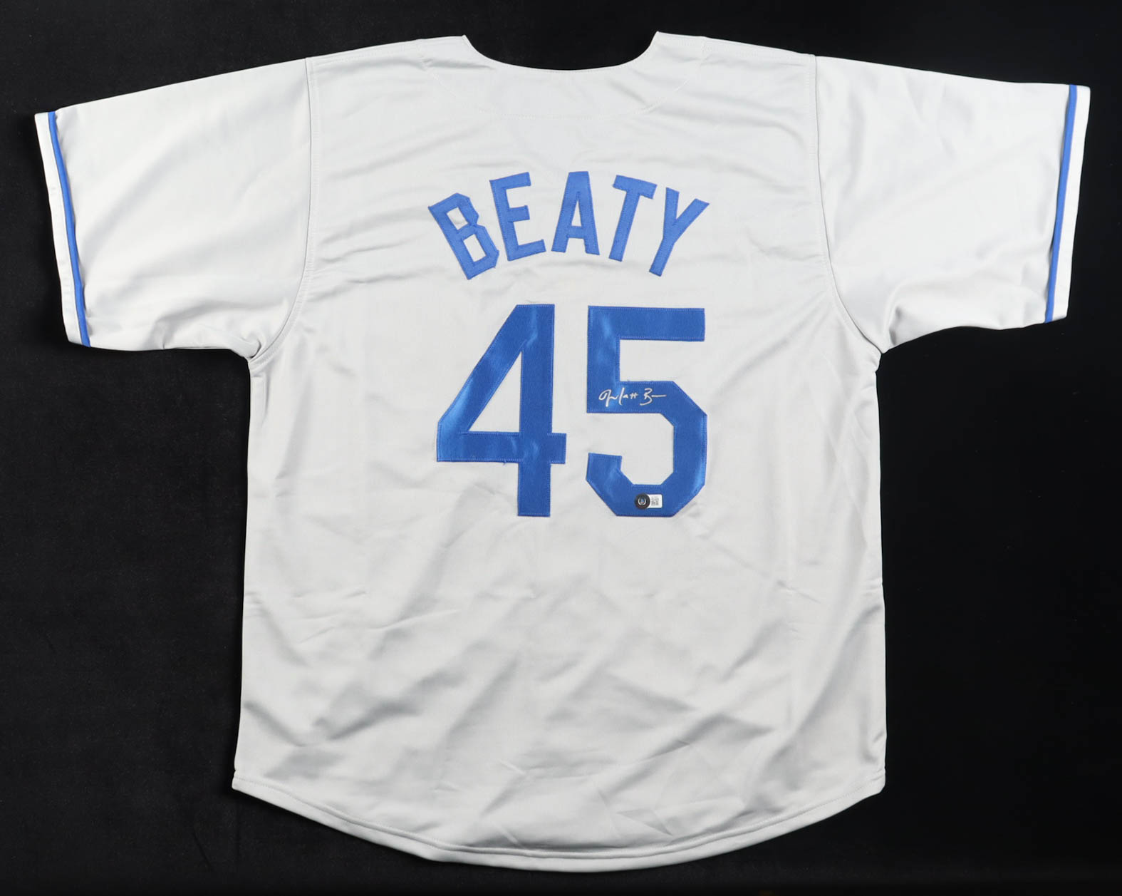 Matt Beaty Signed Jersey (Beckett) at PristineAuction.com Matt Beaty Signed Jersey (Beckett) at PristineAuction.com