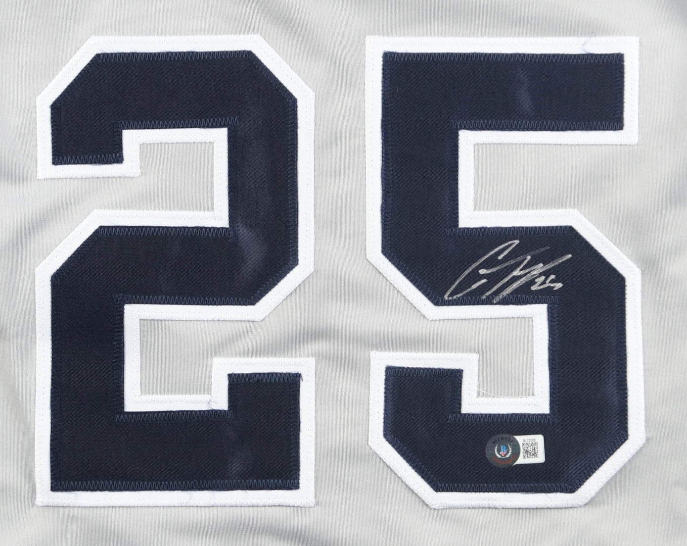 Gleyber Torres Signed Jersey (Beckett) at PristineAuction.com Gleyber Torres Signed Jersey (Beckett) at PristineAuction.com