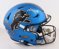 Amon-Ra St. Brown Signed Lions Full-Size Authentic On-Field Alternate Speedflex Helmet (Beckett) at PristineAuction.com