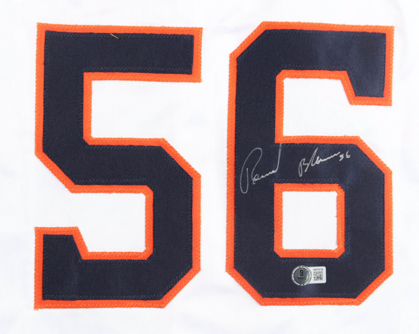 Ronel Blanco Signed Jersey (Beckett) at PristineAuction.com Ronel Blanco Signed Jersey (Beckett) at PristineAuction.com