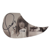 Taylor Swift Signed Acoustic Guitar Pick Guard (JSA) at PristineAuction.com