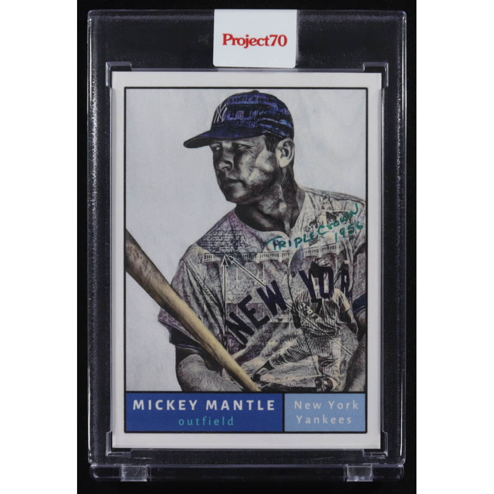 Mickey Mantle 2021 Topps Project70 #473 Lauren Taylor at PristineAuction.com