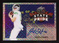 Justin Herbert 2020 Leaf Metal Draft State Pride Prismatic Mojo Silver Autogrpahs #SPJH2 #28/40 at PristineAuction.com
