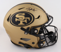 Frank Gore Signed 49ers Full-Size Authentic On-Field Rave Alternate SpeedFlex Helmet (Beckett) at PristineAuction.com