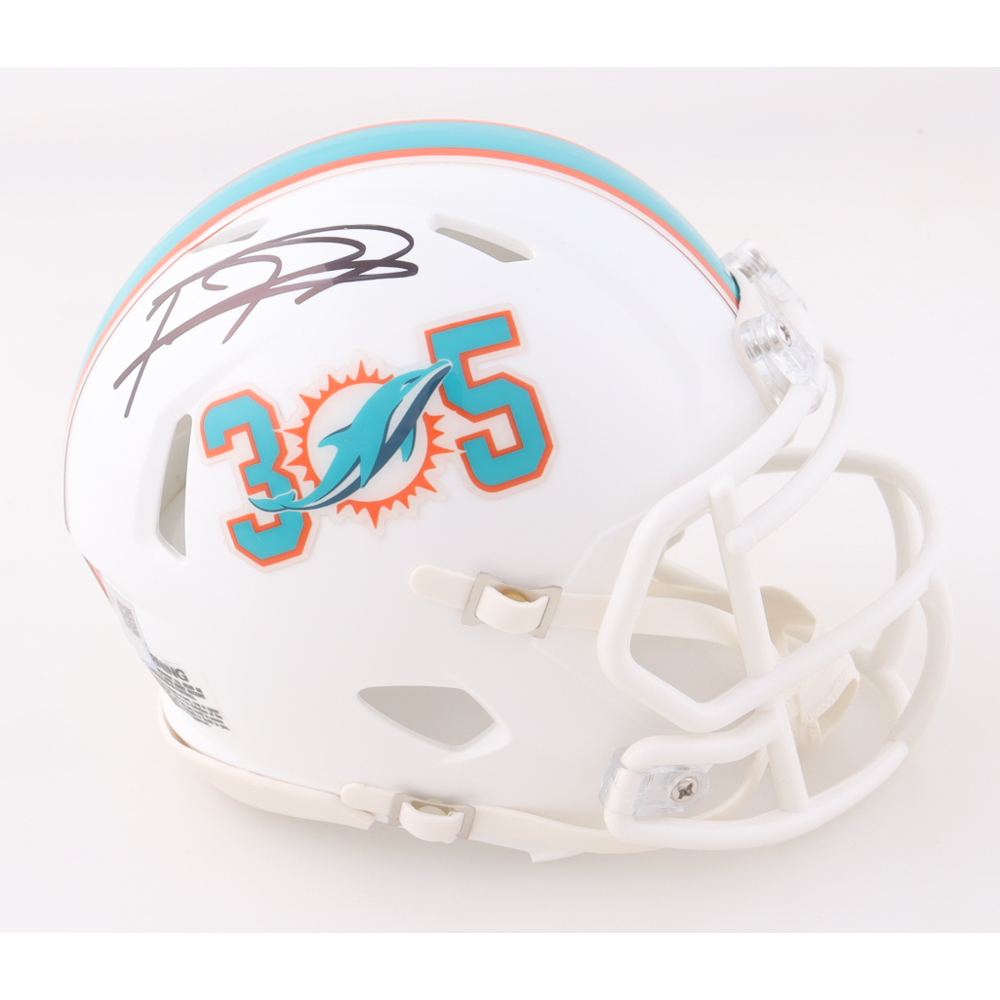 Tua Tagovailoa Signed Dolphins Speed Mini Helmet (Fanatics) at PristineAuction.com