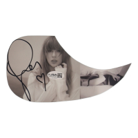 Taylor Swift Signed Acoustic Guitar Pick Guard (JSA) at PristineAuction.com