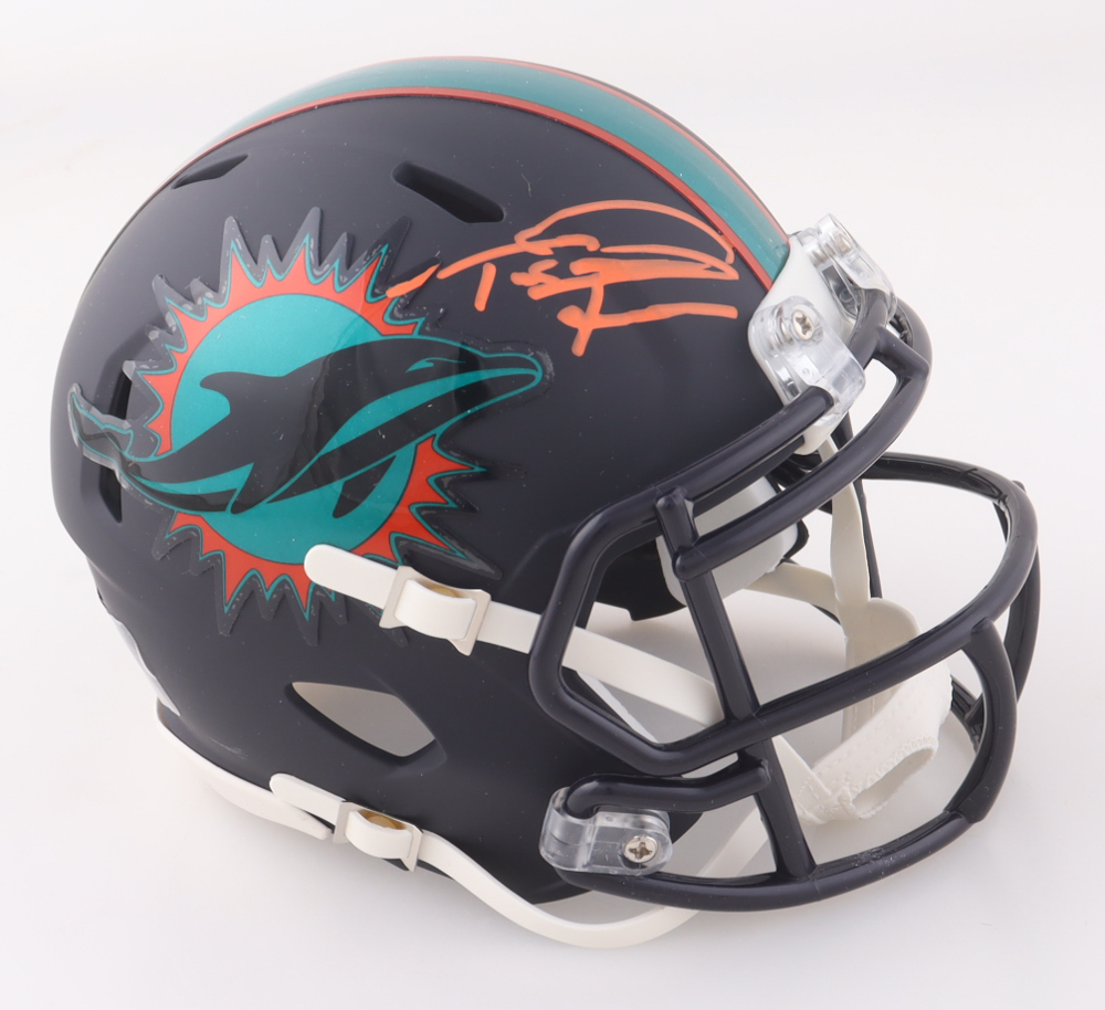Tua Tagovailoa Signed Dolphins Speed Mini Helmet (Fanatics) at PristineAuction.com Tua Tagovailoa Signed Dolphins Speed Mini Helmet (Fanatics) at PristineAuction.com