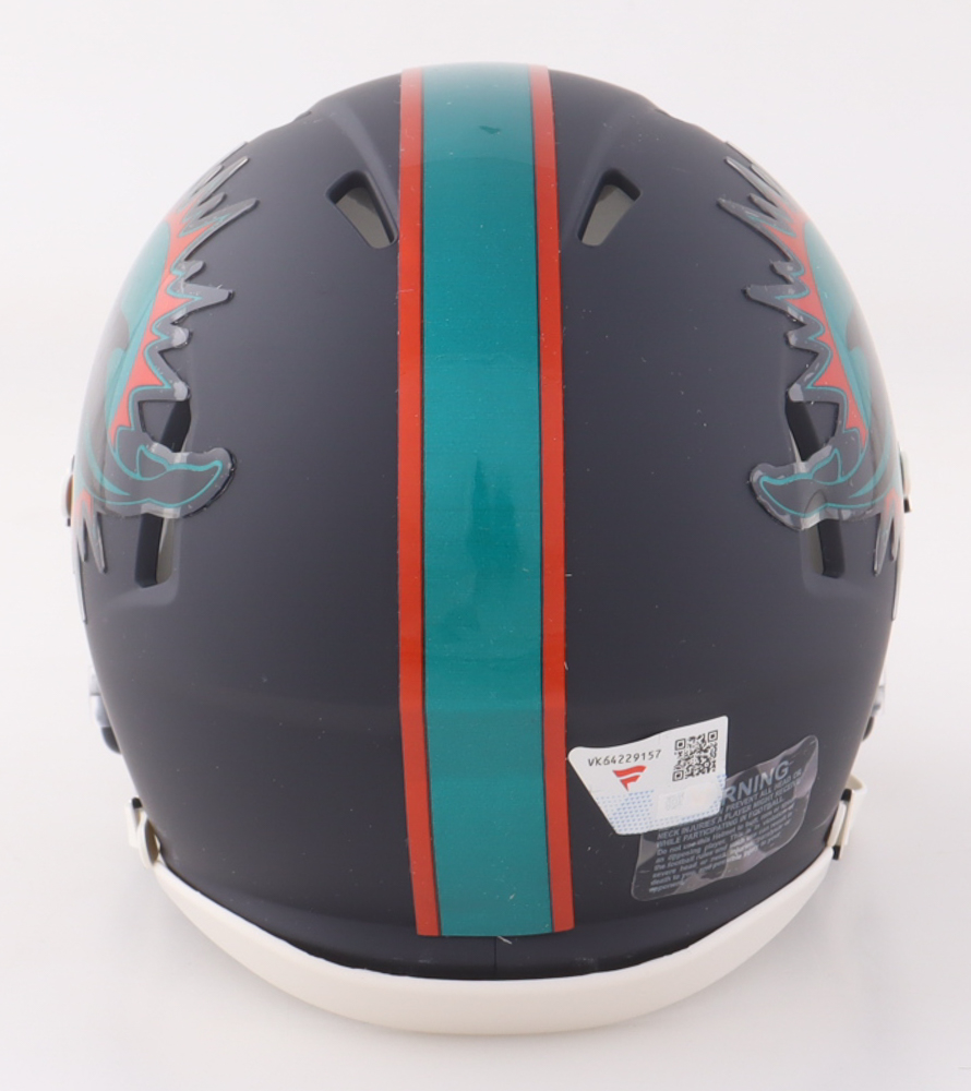 Tua Tagovailoa Signed Dolphins Speed Mini Helmet (Fanatics) at PristineAuction.com Tua Tagovailoa Signed Dolphins Speed Mini Helmet (Fanatics) at PristineAuction.com