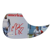 Machine Gun Kelly Signed Acoustic Guitar Pick Guard (ACOA) at PristineAuction.com