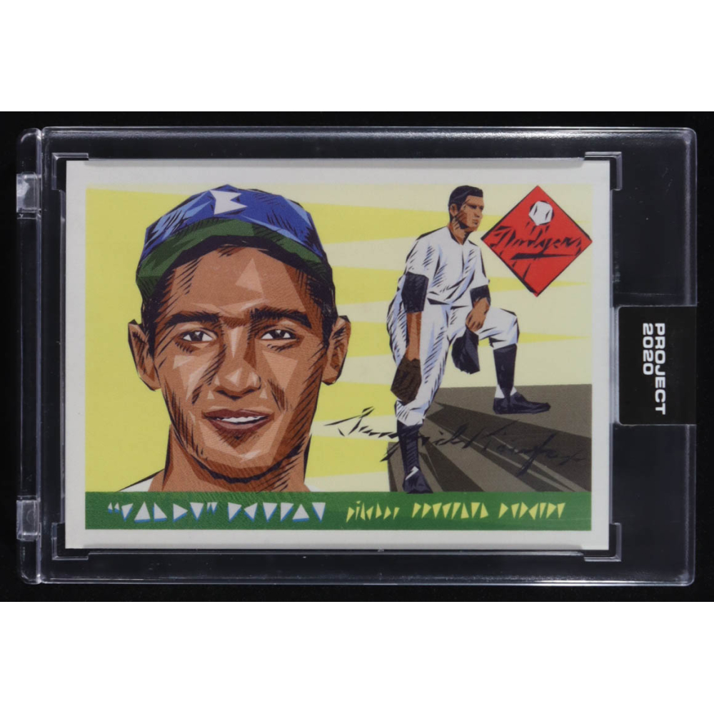 Sandy Koufax 2020 Topps Project 2020 #89 Naturel at PristineAuction.com