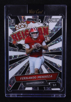 Fernando Mendoza 2025 Wild Card Comix HEISMAN Silver Black & White Lazer #ACHO-FM01 #1/1 RC at PristineAuction.com