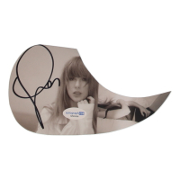 Taylor Swift Signed Acoustic Guitar Pick Guard (ACOA) at PristineAuction.com