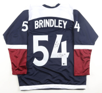 Gavin Brindley Signed Jersey Inscribed "1st NHL Goal 10/11/25" (Beckett) at PristineAuction.com
