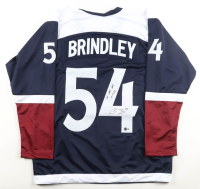 Gavin Brindley Signed Jersey Inscribed "1st NHL Goal 10/11/25" (Beckett) at PristineAuction.com