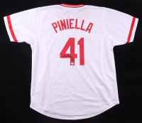 Lou Piniella Signed Jersey Inscribed "90 WSC" (JSA) at PristineAuction.com