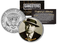Al Capone "Gangster Series" JFK Kennedy Half Dollar U.S. Coin at PristineAuction.com