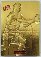 Michael Jordan 1997 Fleer Ultra Court Masters Red 23KT Gold Card at PristineAuction.com