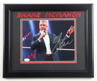 Shane McMahon Signed Custom Framed Photo Display (JSA) at PristineAuction.com