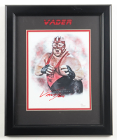 Big Van Vader Signed Custom Framed Photo Display (JSA) at PristineAuction.com