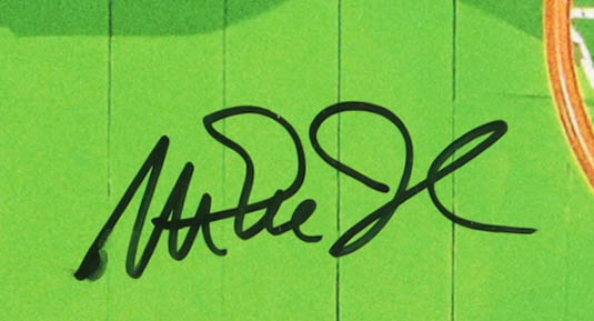 Magic Johnson & Larry Bird Signed Custom Framed Photo Display (Beckett) at PristineAuction.com Magic Johnson & Larry Bird Signed Custom Framed Photo Display (Beckett) at PristineAuction.com