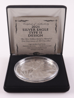 2021 American Silver Eagle, Type 2 Design - 4oz .999 Fine Silver Bullion Coin at PristineAuction.com