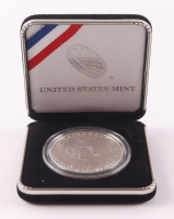 2018-P Breast Cancer Awareness Commemorative Proof Silver $1 Dollar with Original U.S. Mint Box at PristineAuction.com