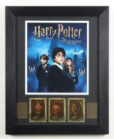 Harry Potter, Hermione Granger and Ron Weasley "Harry Potter and the Philosopher's Stone" Custom Framed Display at PristineAuction.com
