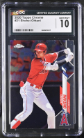 Shohei Ohtani 2020 Topps Chrome #21 (CGC 10) at PristineAuction.com