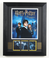 Harry Potter, Hermione Granger and Ron Weasley "Harry Potter and the Philosopher's Stone" Framed Custom Display at PristineAuction.com