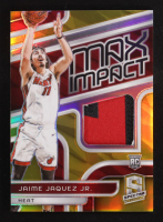Jaime Jaquez Jr. 2023-24 Panini Spectra Max Impact Jerseys Gold #17 #08/10 RC at PristineAuction.com