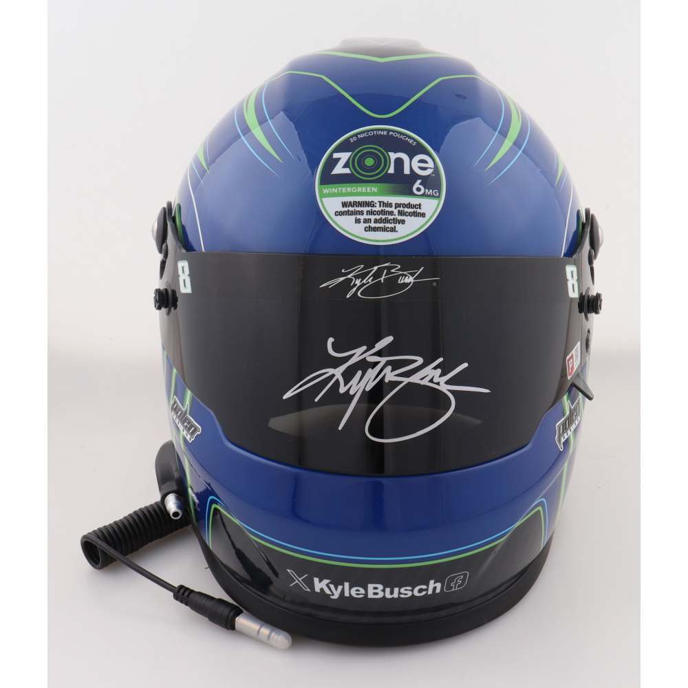 Kyle Busch Signed NASCAR Zone Full-Size Helmet (PA) at PristineAuction.com