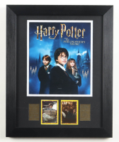 Harry Potter and Hermione Granger "Harry Potter and the Philosopher's Stone" Custom Framed Display at PristineAuction.com