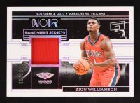 Zion Williamson 2023-24 Panini Noir Game Night Jerseys #3 #57/99 at PristineAuction.com