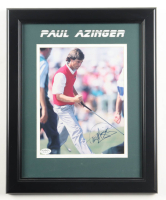 Paul Azinger Signed Custom Framed Photo Display (JSA) at PristineAuction.com