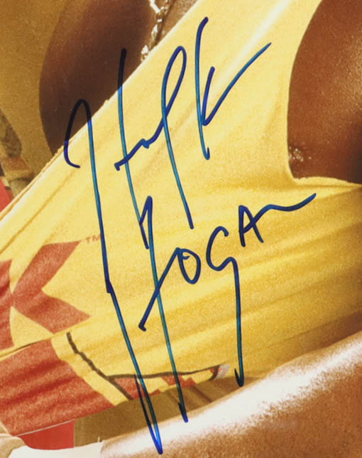 Hulk Hogan Signed WWE Custom Framed Photo Display (Beckett) at PristineAuction.com Hulk Hogan Signed WWE Custom Framed Photo Display (Beckett) at PristineAuction.com