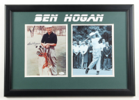 Ben Hogan Signed Custom Framed Photo Display (JSA) at PristineAuction.com