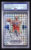 Shai Gilgeous-Alexander Signed 2023-24 Panini Mosaic Epic Performers #1 (PSA) at PristineAuction.com