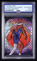 Shai Gilgeous-Alexander Signed 2025 Topps Finest Finishers #F-1 (PSA) at PristineAuction.com